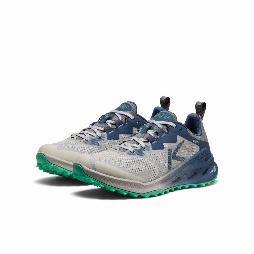 Women's Zionic NXT Waterproof Hiking Shoe  |  Vapor/Ballad Blue Wood Jog
