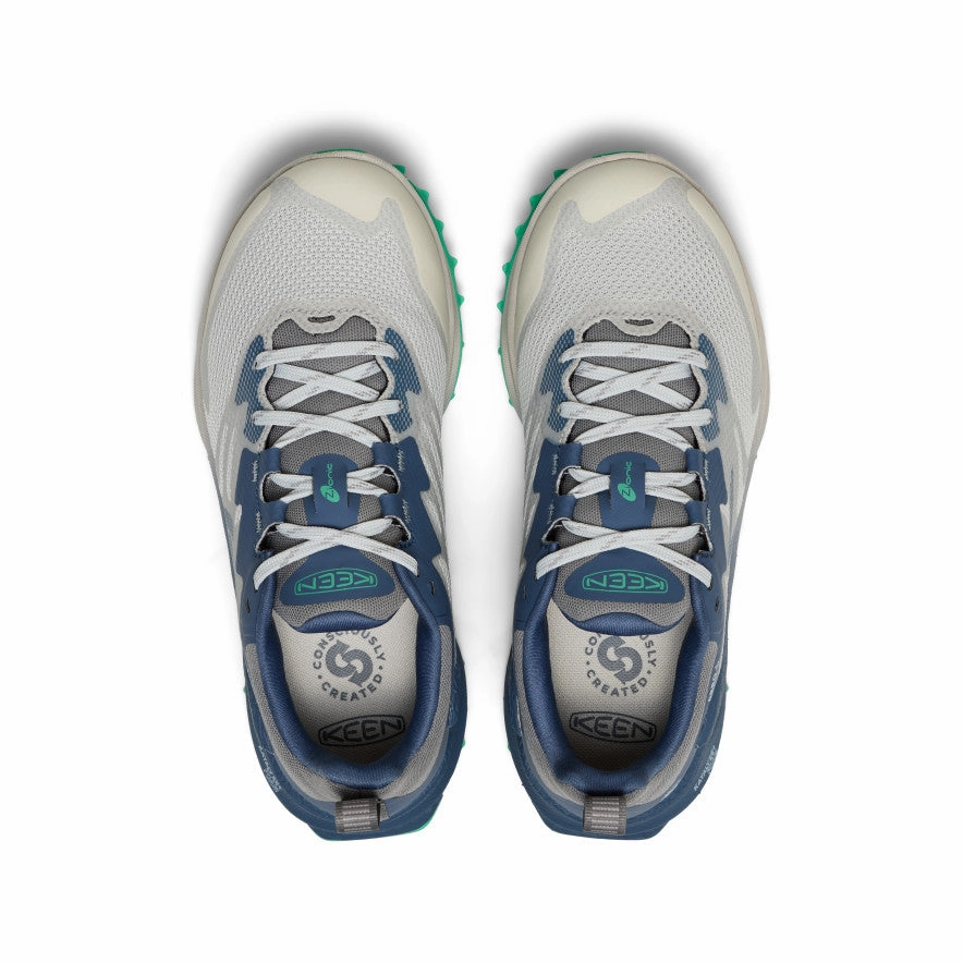 Women's Zionic NXT Waterproof Hiking Shoe  |  Vapor/Ballad Blue Walk-Ready Shoes Coffee Run