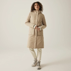 Regatta Womens Yarli Waterproof Longline Winter Jacket Heat Sealed Seams Transitional Wear