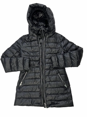 Layered Drape Mackage Hooded Down Jacket  Size: Xs