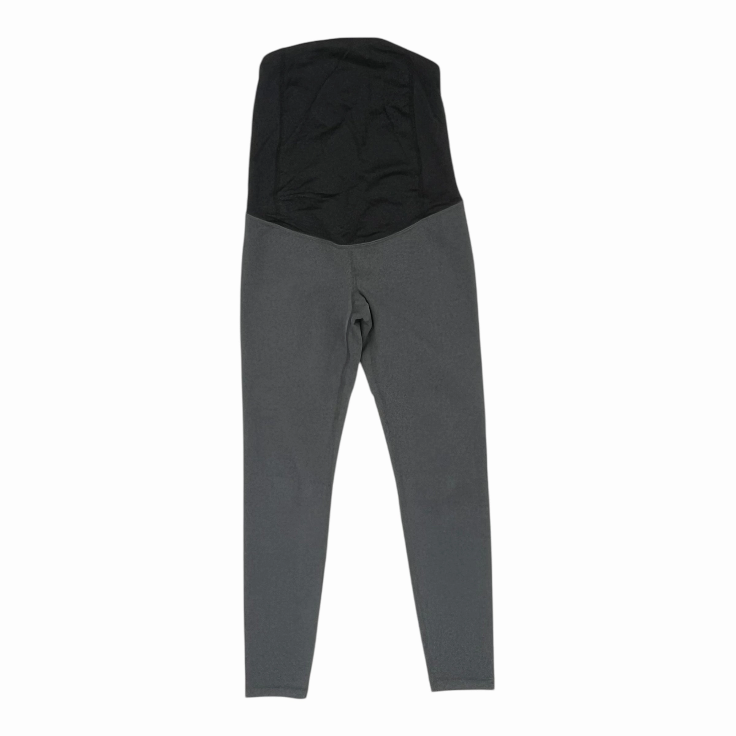 Mat Athletic Leggings By Isabel Maternity In Grey, Size:Xs wrinkle free Rayon drape