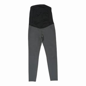 Mat Athletic Leggings By Isabel Maternity In Grey, Size:Xs wrinkle free Rayon drape