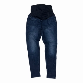 HighRiseWaistband Cozy Essentials MAT JEANS by ISABEL MATERNITY In BLUE DENIM, Size: 6