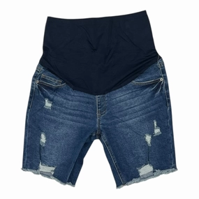 Mat Shorts By Time And Tru In Blue Denim, Size:L OdorResistant