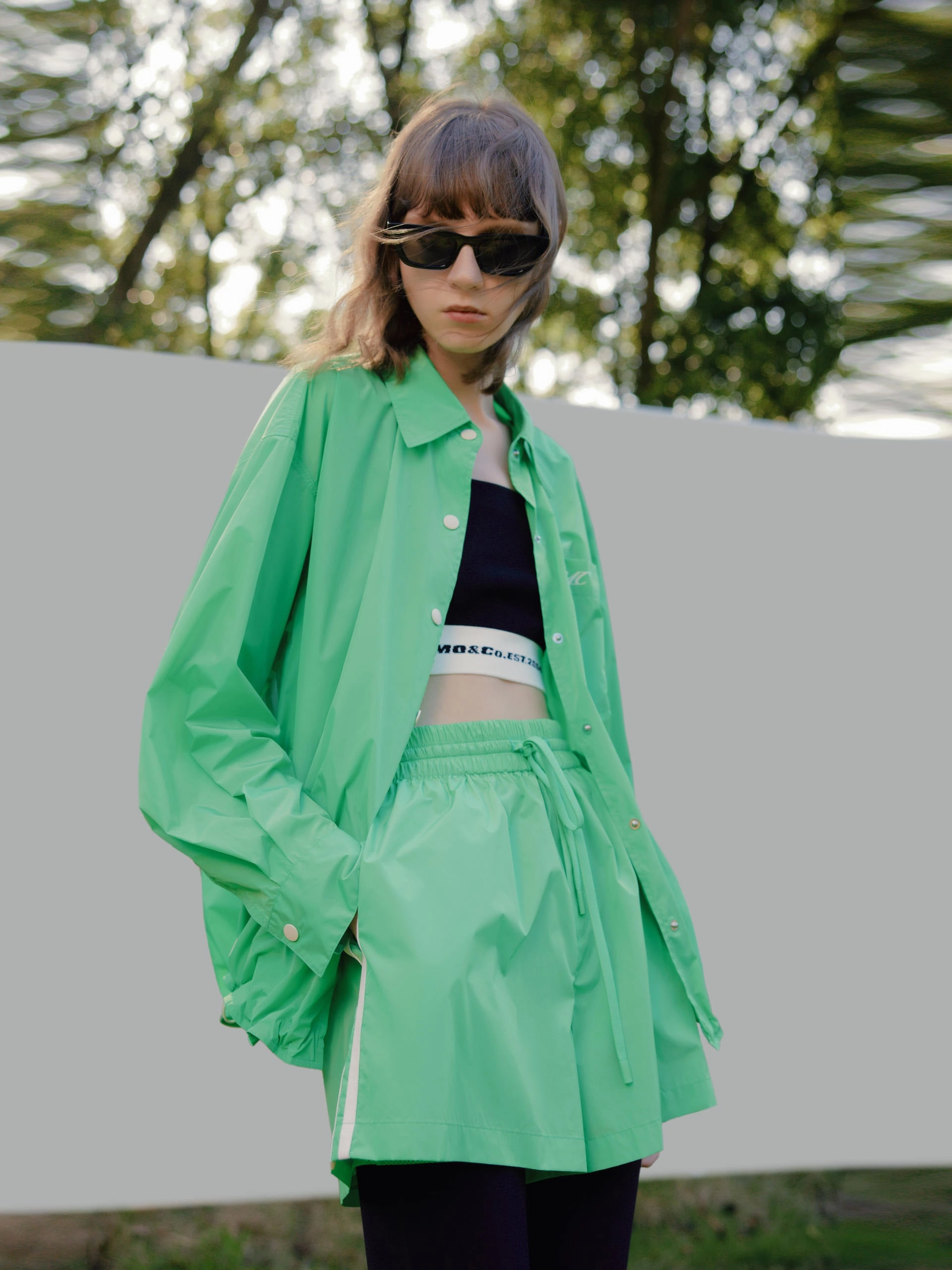 Daily Wear Jacket MC Logo Shirt Jacket