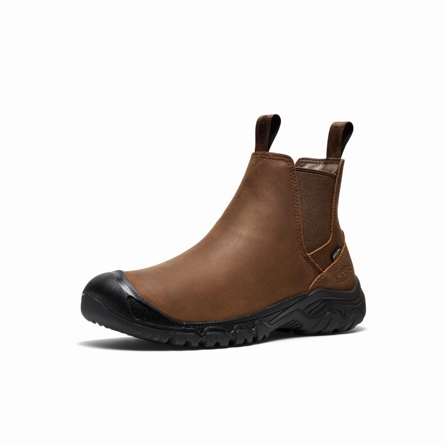 Rain Friendly Men's Anchorage IV Waterproof Boot  |  Dark Earth/Black