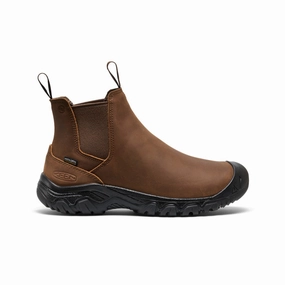 Men's Anchorage IV Waterproof Boot  |  Dark Earth/Black Reflective accents