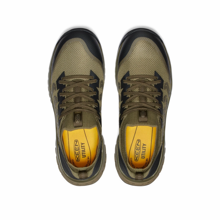 Men's Arvada Shift Work Sneaker (Carbon Toe)  |  Martini Olive/Black SoftSole