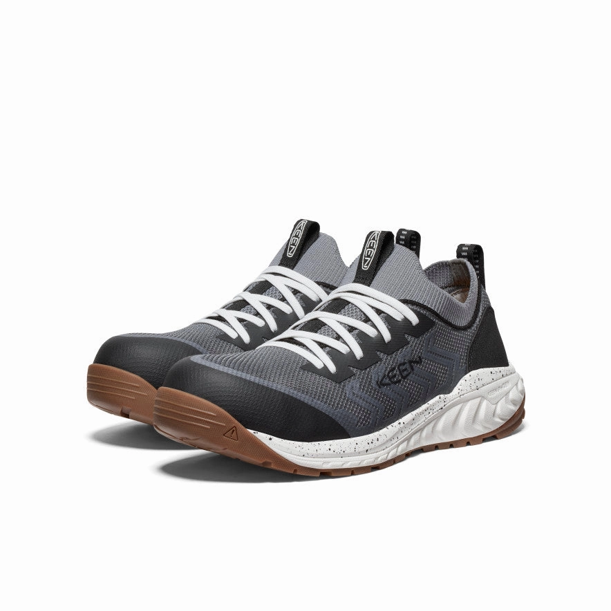 Men's Arvada Shift Work Sneaker (Carbon Toe)  |  Steel Grey/Gum Soft Layers Urban Sport
