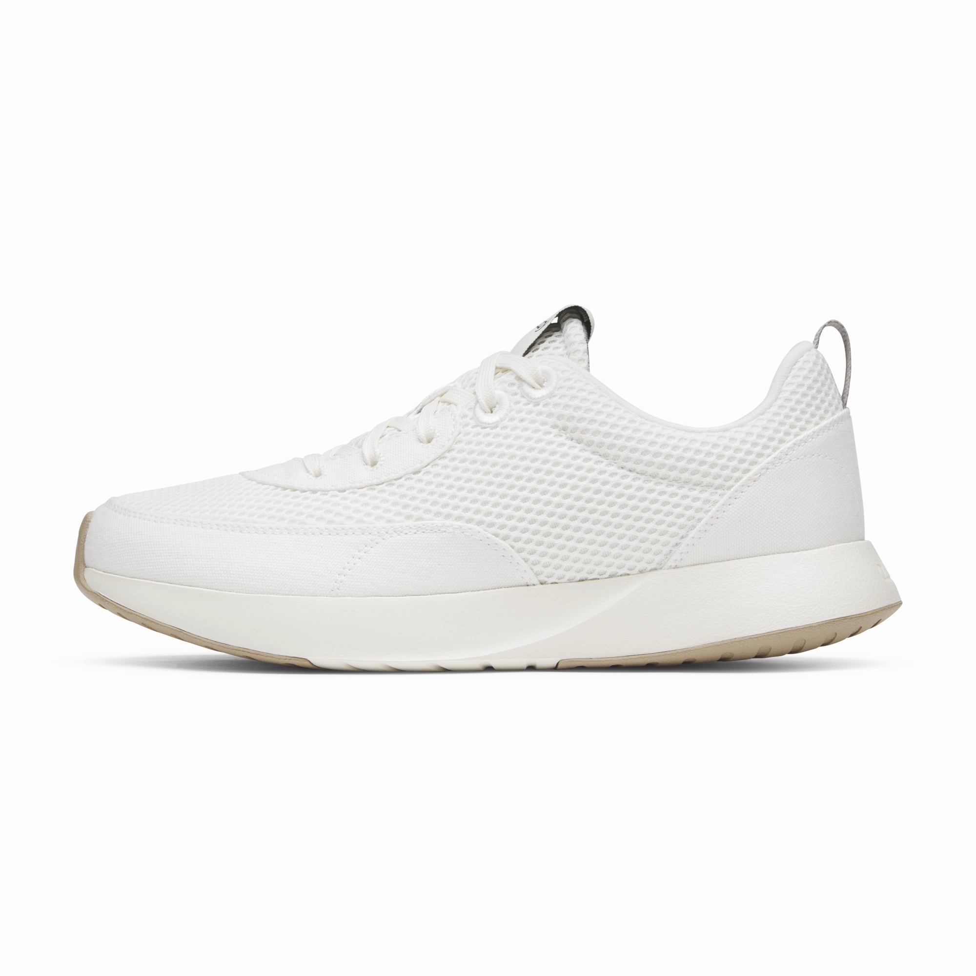 Abrasion Resistant Mesh Gym-Ready Men's Courier - Blizzard/Light Khaki (Natural White Sole)