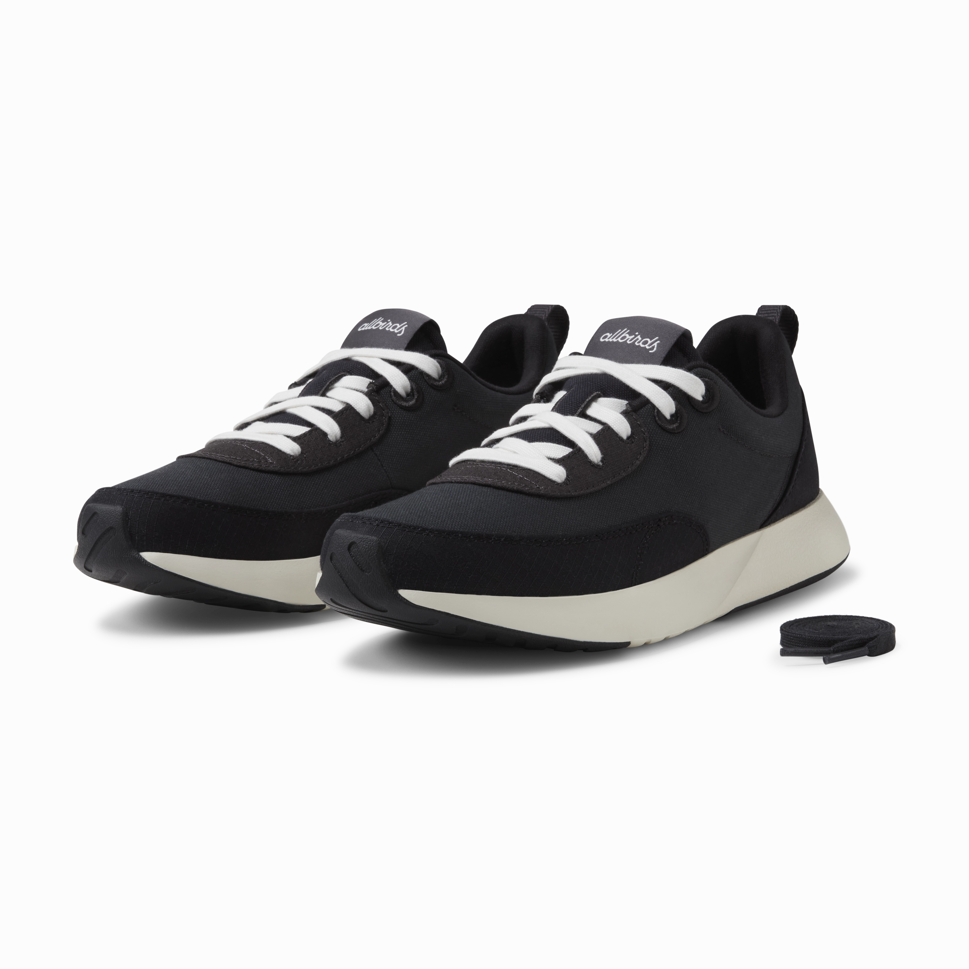 Flexible Outsole Flexure Men's Courier - Dark Grey/Natural Black (Natural White Sole)