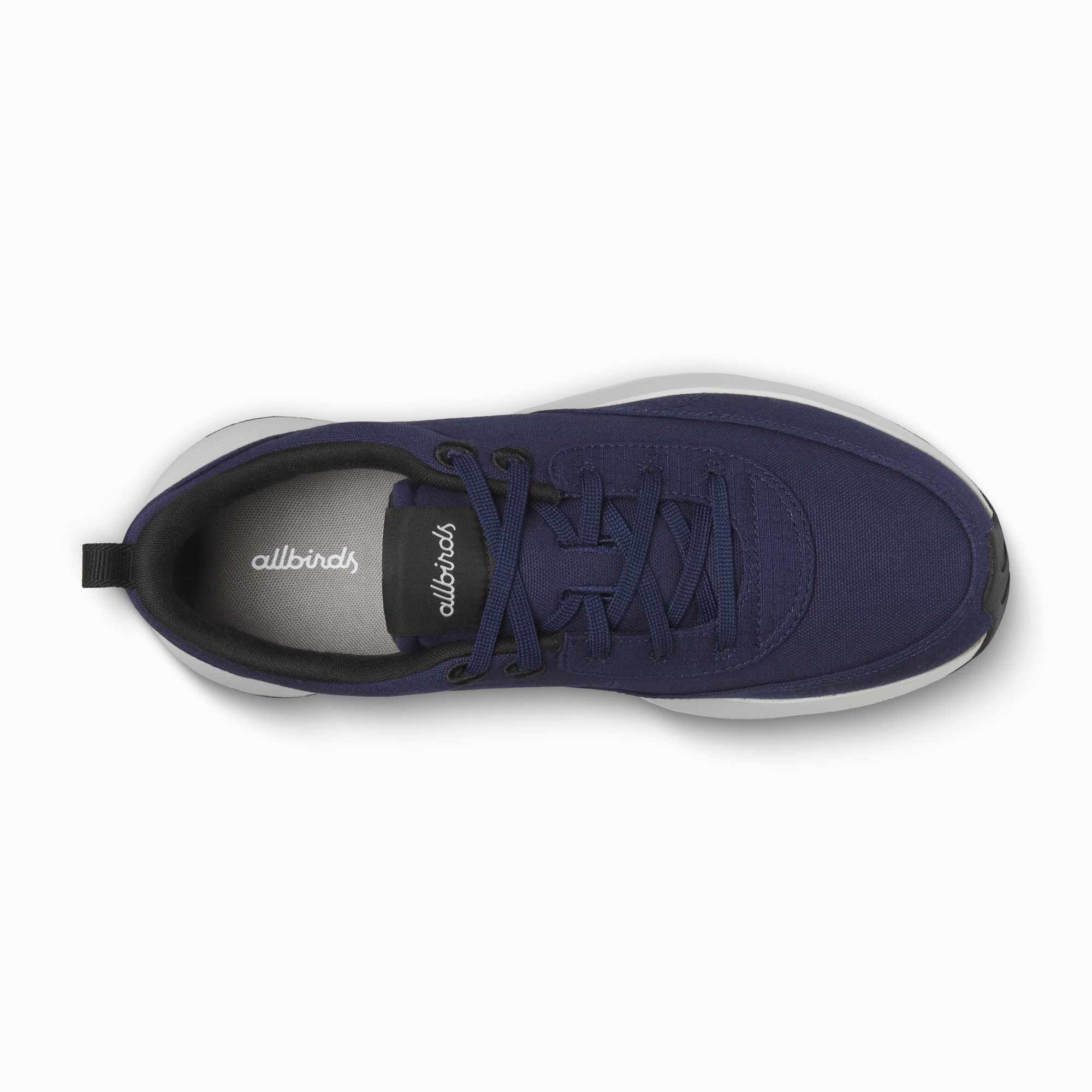 Zero Gravity Cushioning Lace Design Men's Courier - Deep Navy (Natural White Sole)