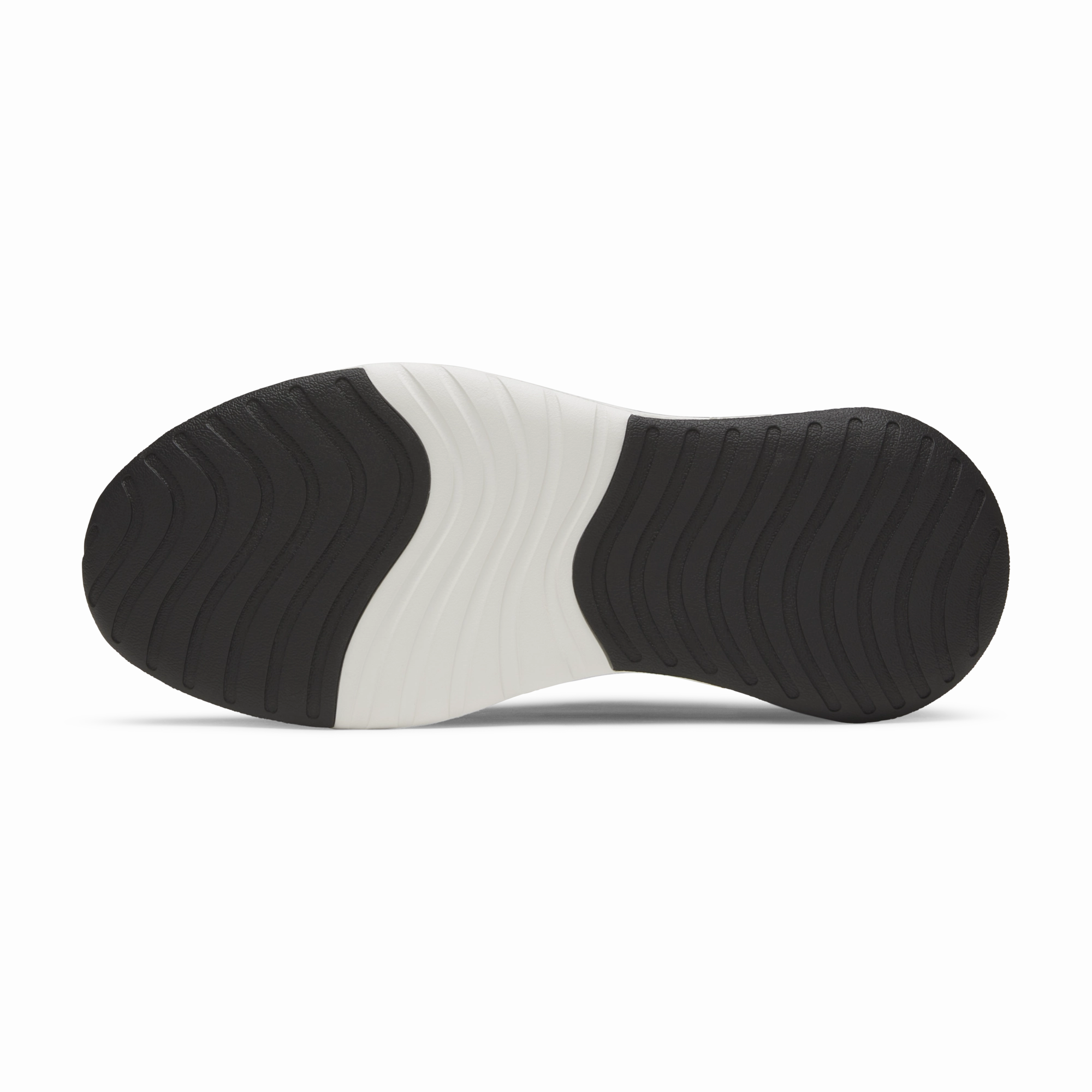 CasualWear Calm Texture Men's Courier - Deep Navy (Natural White Sole)