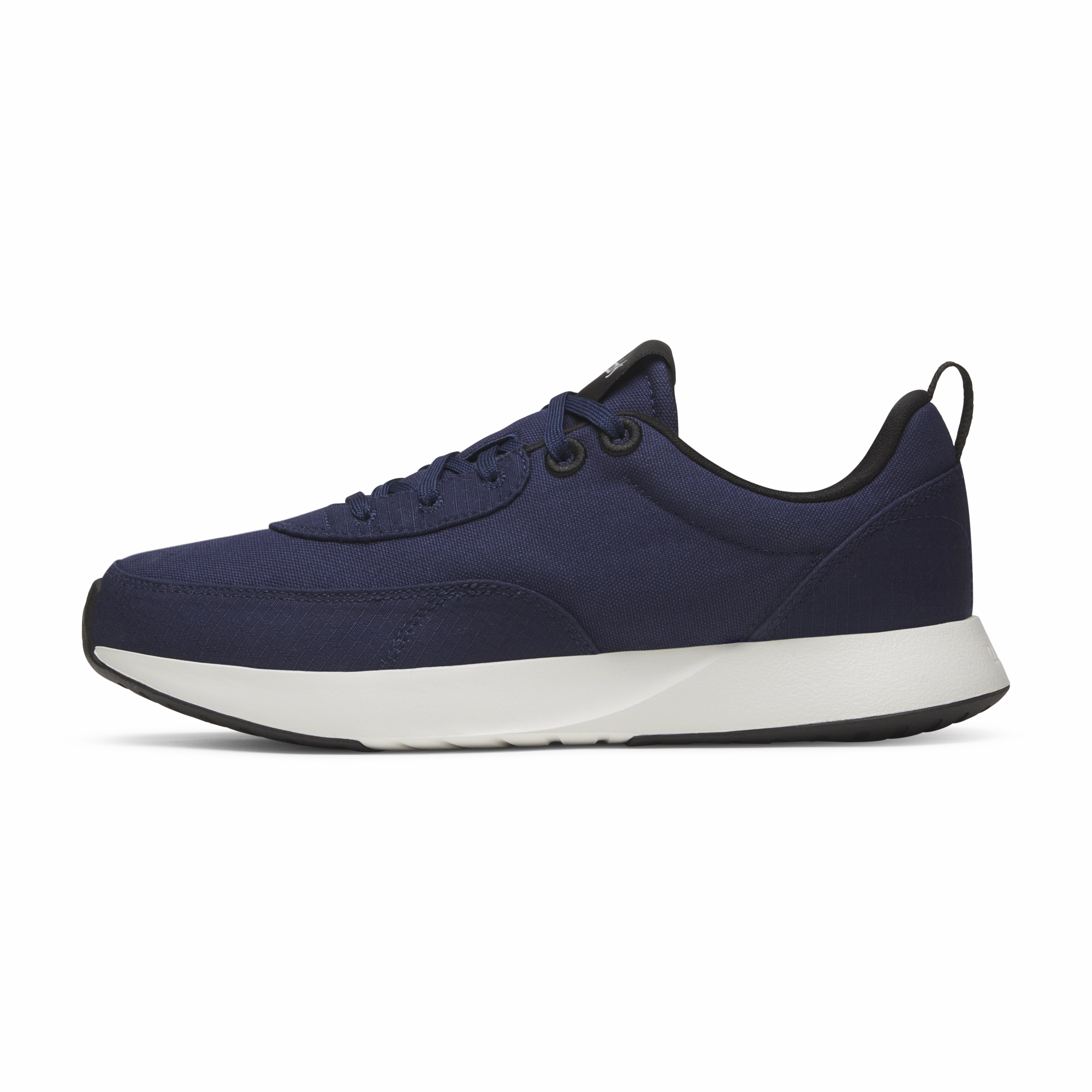 Mid   Top Style Men's Courier - Deep Navy (Natural White Sole)