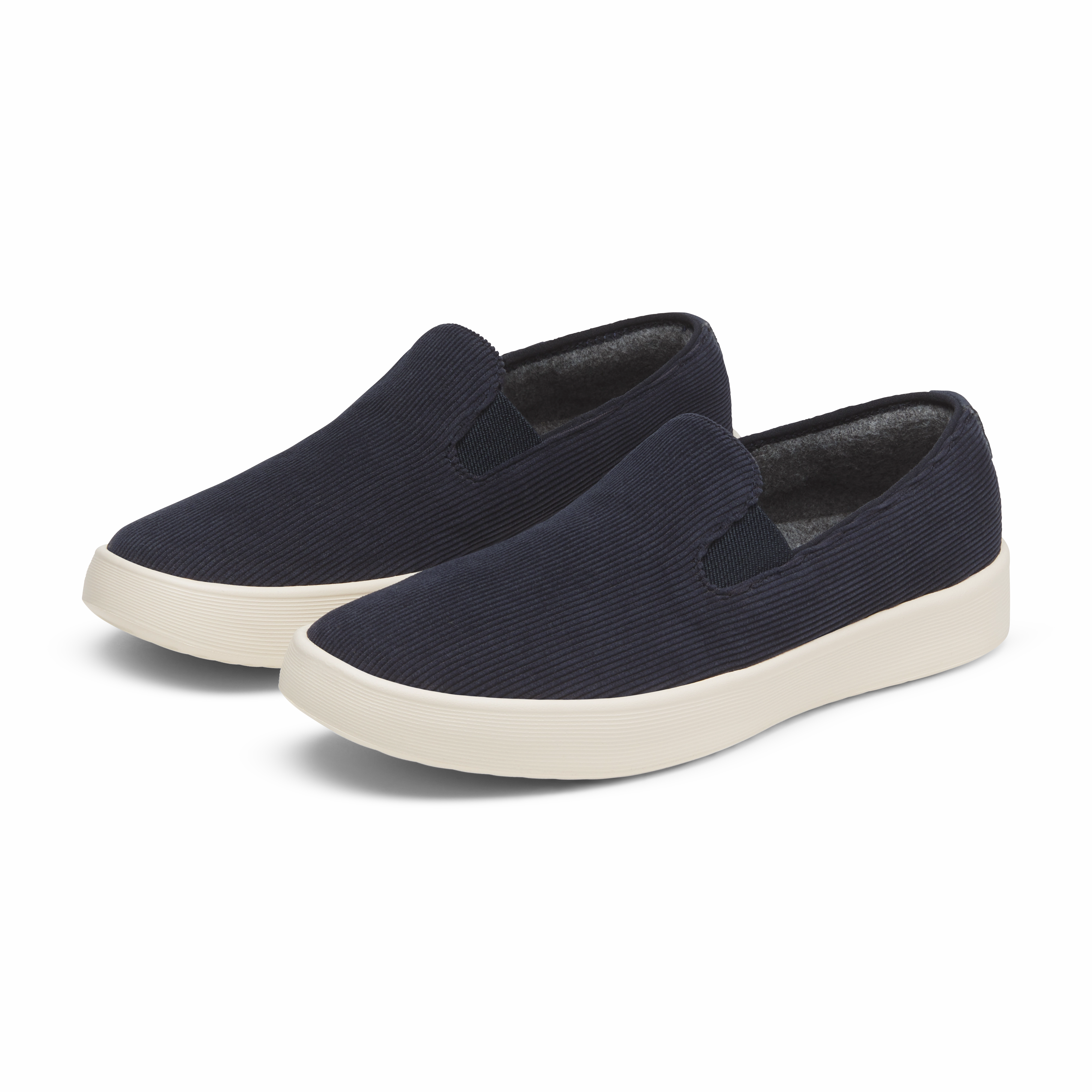 Gym Performance Static Dissipation Men's Cruiser Slip On Corduroy - Dark Navy (Stony Cream Sole)