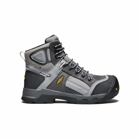 buckle Men's Davenport 6" Insulated Waterproof Boot (Composite Toe)  |  Magnet/Steel Grey