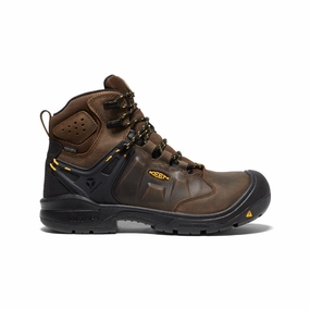 Well-fitted Men's Dover 6" Waterproof (Carbon Toe)  |  Dark Earth/Black