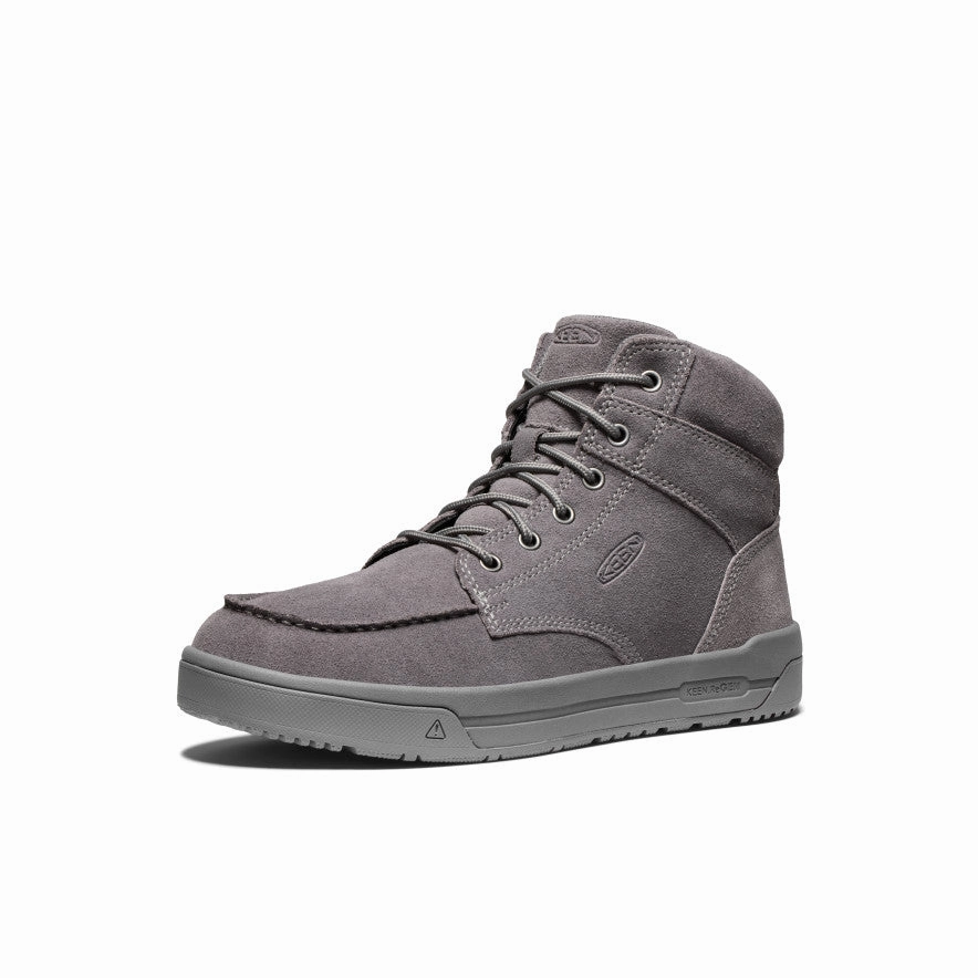 Men's Gibson Boot (Soft Toe)  |  Steel Grey/Steel Grey Cushioned Fit couple wear