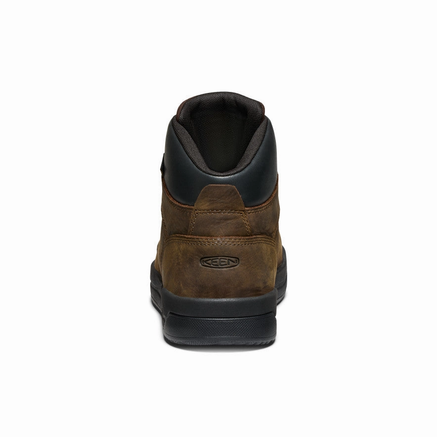 Comfortable Step Men's Gibson ESD Boot (Carbon Toe)  |  Cascade Brown/Black