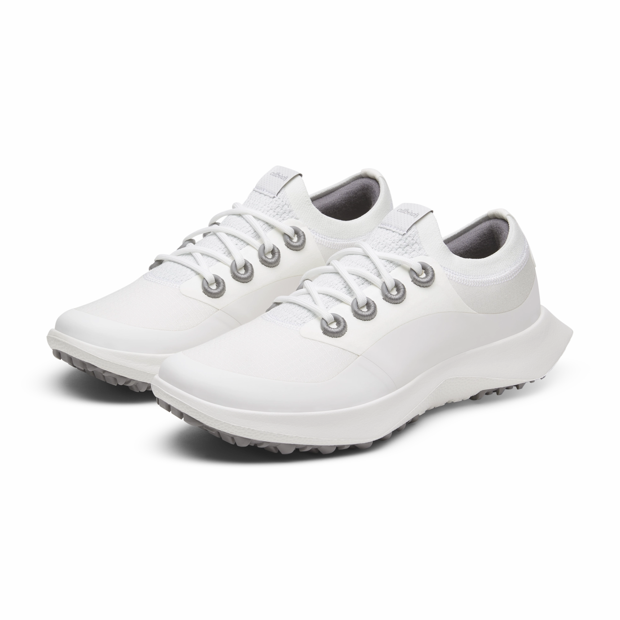 Multi   Purpose Use Perforated Upper Design Men's Golf Dashers - Blizzard/Medium Grey (Blizzard Sole)