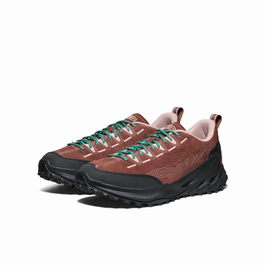 Men's Jasper Zionic Sneaker x Pilgrim Surf   Supply  |  Marron/Adobe Rose Low key style Daily Favorite
