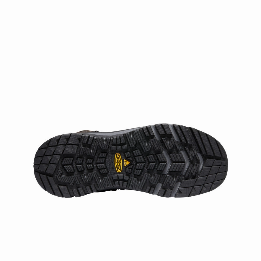 Quick Drying Urban Traveler Padded Collar Structure Men's Kansas City  Waterproof Mid (Carbon Toe)  |  Coffee Bean/Black