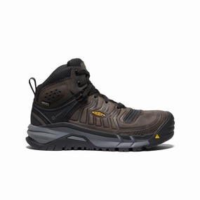 Wild Edge Men's Kansas City  Waterproof Mid (Carbon Toe)  |  Coffee Bean/Black
