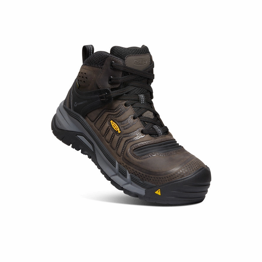 Men's Kansas City  Waterproof Mid (Carbon Toe)  |  Coffee Bean/Black No Pressure