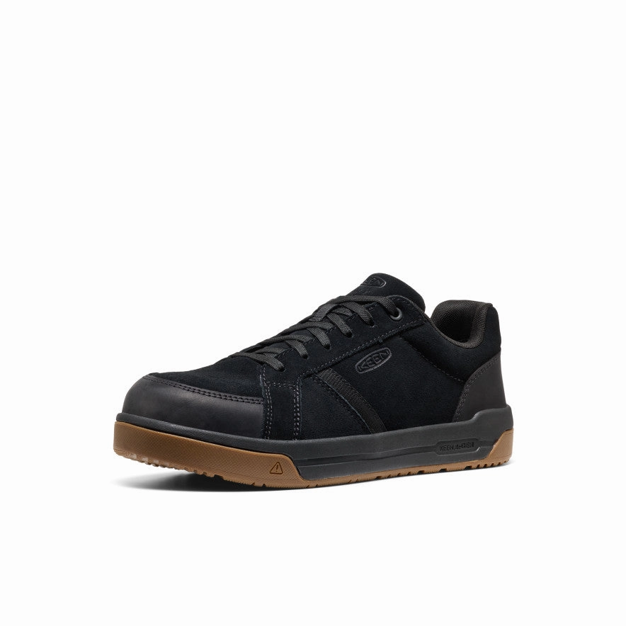 Men's Kenton  ESD Work Shoe (Carbon Toe)  |  Black/Gum Walk Comfortably