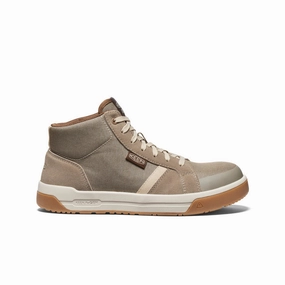 Men's Kenton Mid Work Shoe (Carbon Toe)  |  Brindle/Gum Anti Slip Sole Fashion Comfort