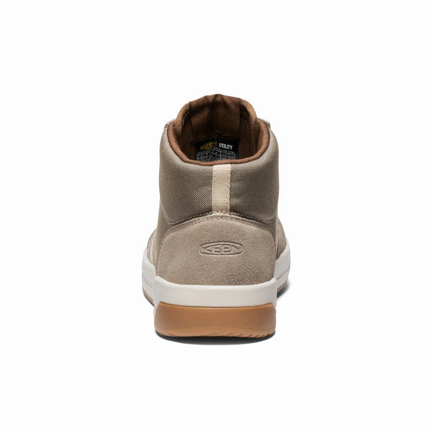 Men's Kenton Mid Work Shoe (Carbon Toe)  |  Brindle/Gum Bold Red