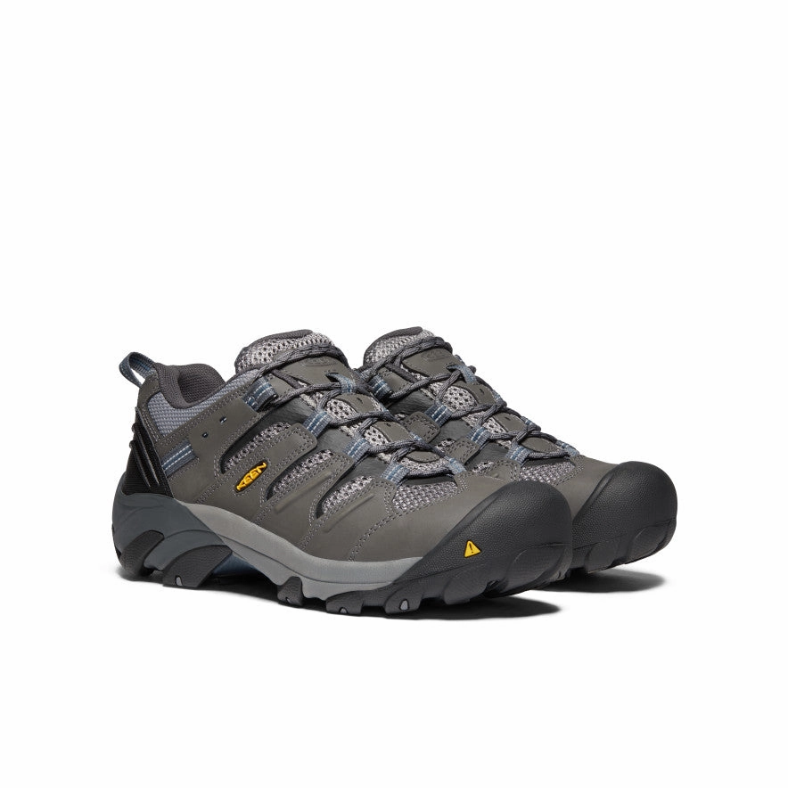 Foam Midsole Commuter Life Men's Lansing Low (Steel Toe)  |  Magnet/Majolica Blue