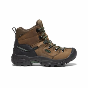 Men's Pittsburgh Energy 6" Waterproof Boot (Soft Toe)  |  Cascade Brown/Greener Pastures Durable Shell Comfort Seeker