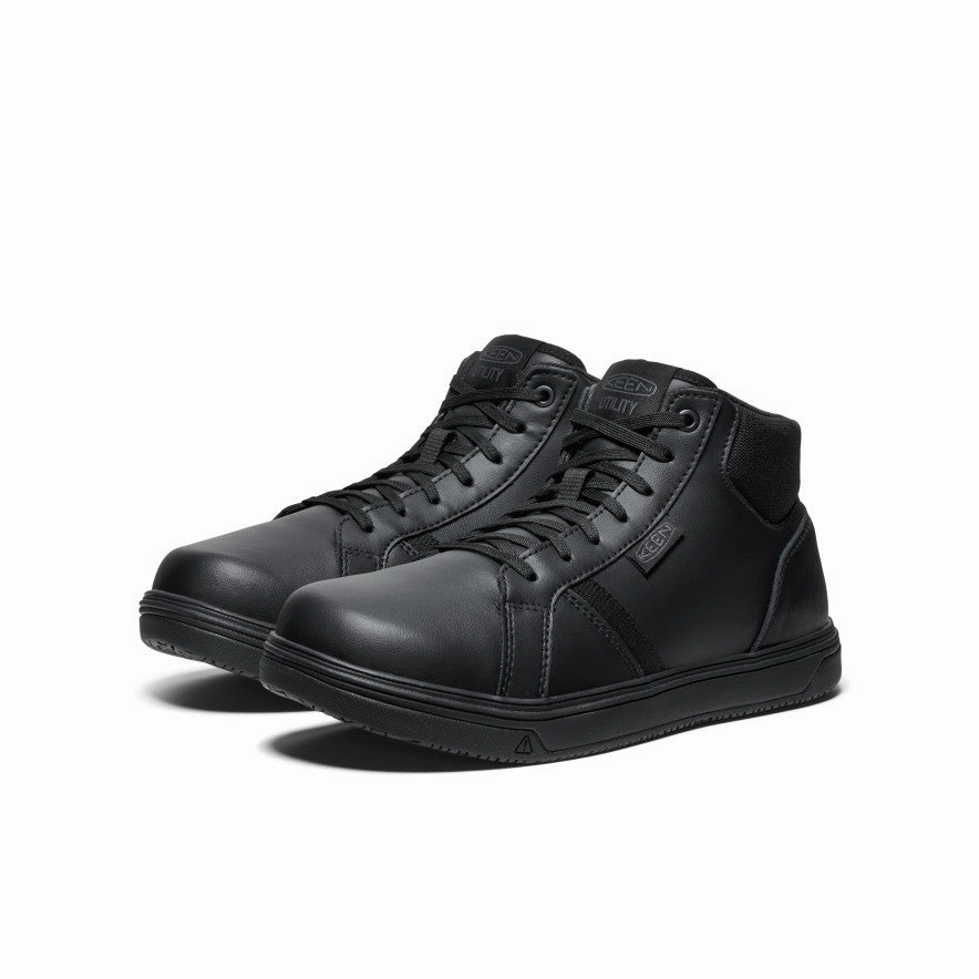 Men's PTC Kenton Mid Work Shoe (Soft Toe)  |  Black/Black Sturdy