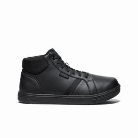 Men's PTC Kenton Mid Work Shoe (Soft Toe)  |  Black/Black Comfortable bend