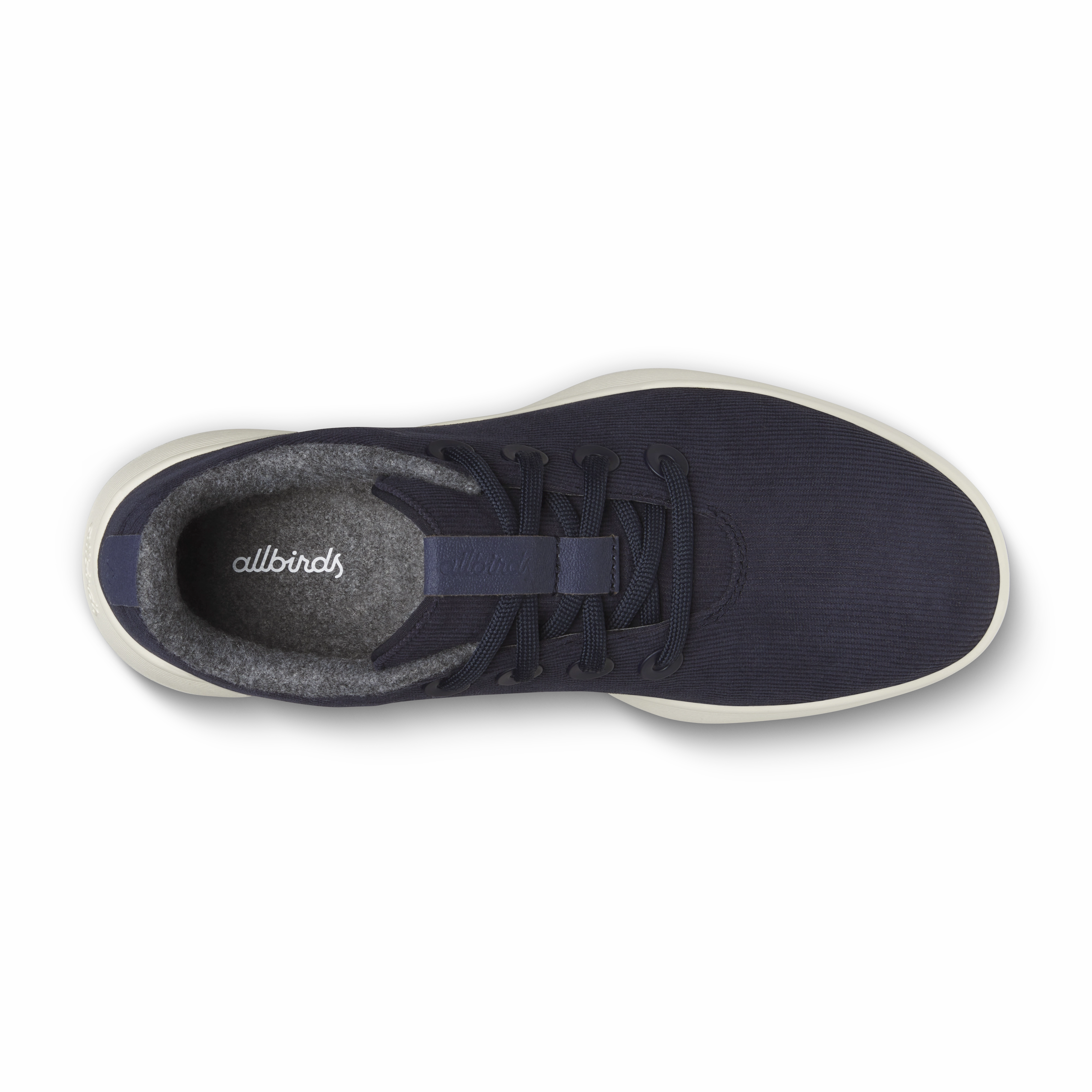 Men's Runner NZ Corduroy - Dark Navy (Stony Cream Sole) Streamlined materials