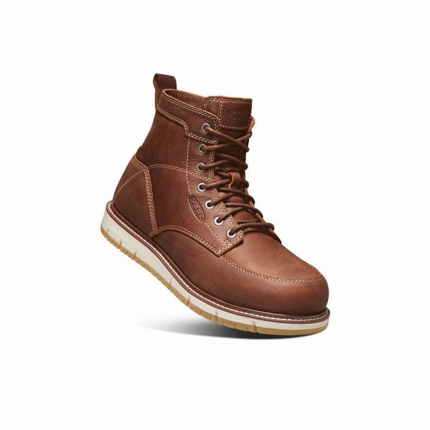 Men's San Jose 6" Boot (Aluminum Toe)  |  Gingerbread/Gum Long-Distance Walk