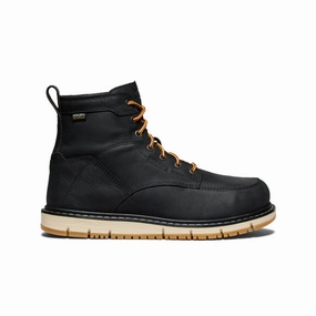 Men's San Jose 6" Waterproof Boot (Aluminum Toe)  |  Black/Gum Hard Wear Daily Movement