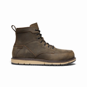 Street Ready Men's San Jose 6" Waterproof Boot (Aluminum Toe)  |  Cascade Brown/Black