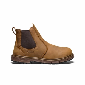 Men's San Jose Chelsea 90?? Heel Boot (Soft Toe)  |  Belgian/Gum mesh material