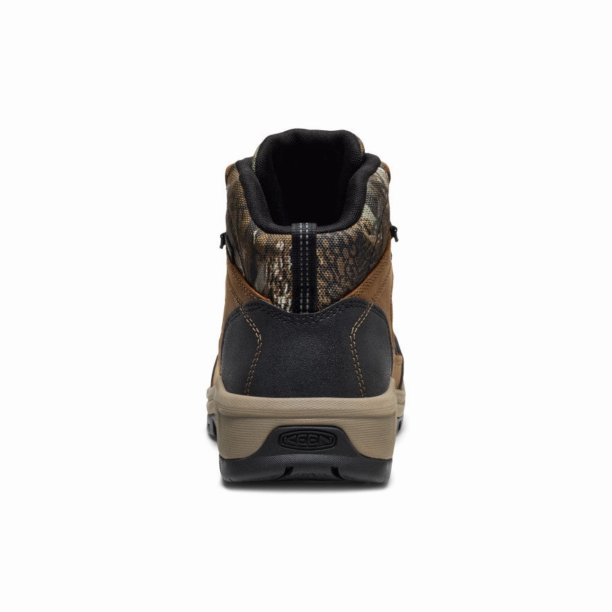 Water Repellent Men's Skokie Waterproof Work Boot (Soft Toe)  |  Camo/Black