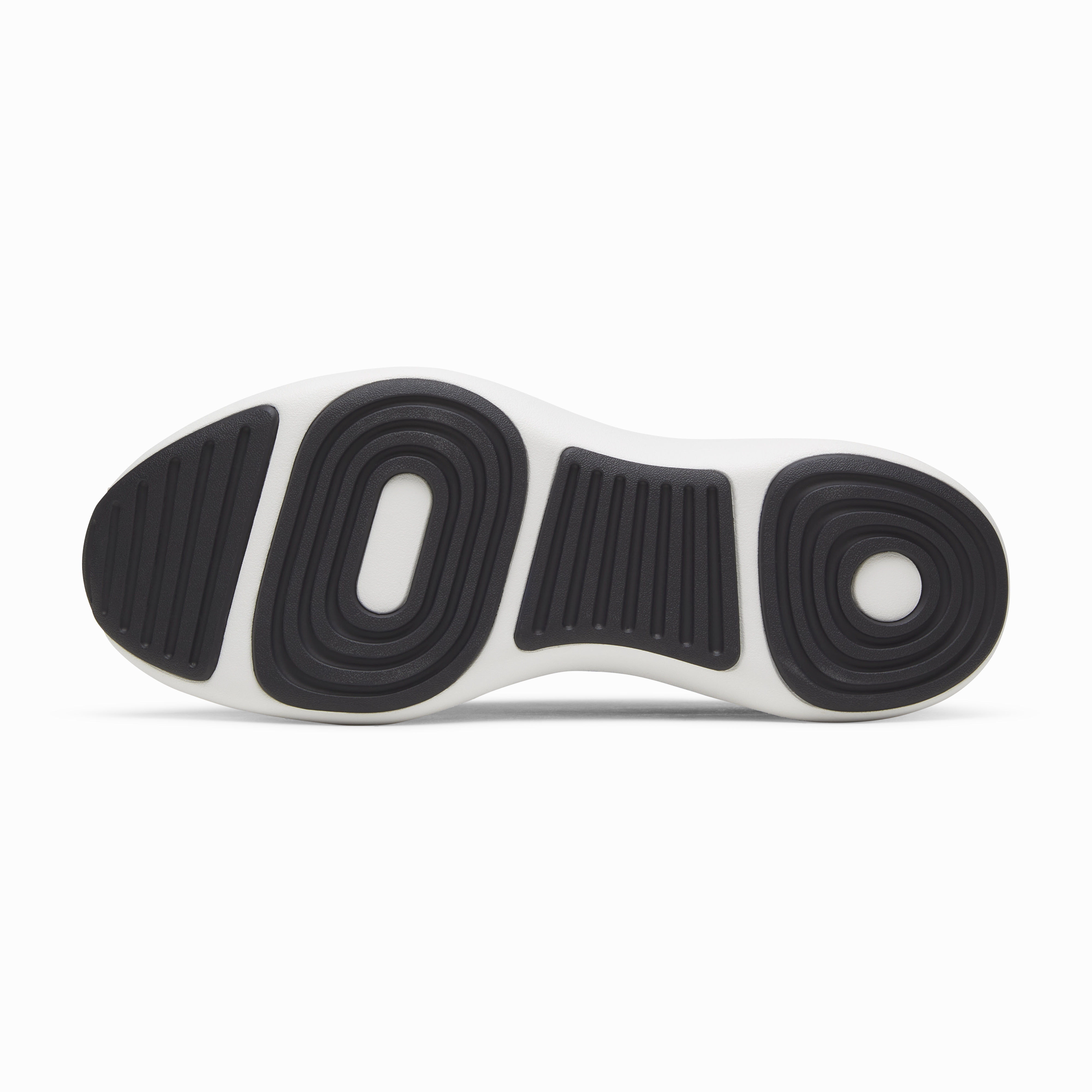 Men's Strider - Blizzard/Dark Navy (Blizzard Sole) Elastic Gusseted Tongue Perforated Tongue