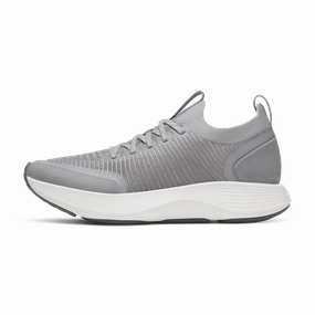 Slip-resistant support Anti Static Fabric Men's Strider - Medium Grey (Blizzard Sole)