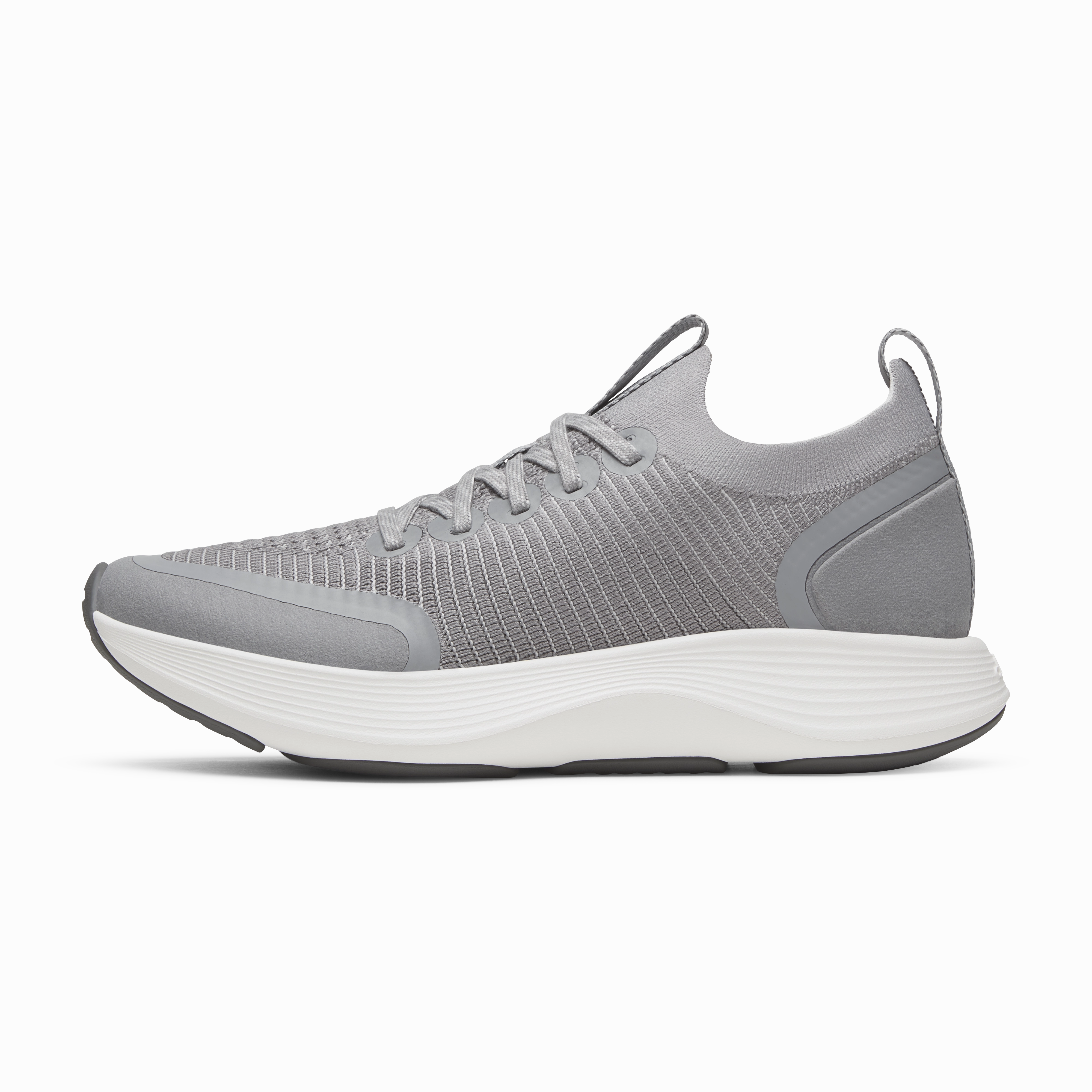 Slip-resistant support Anti Static Fabric Men's Strider - Medium Grey (Blizzard Sole)
