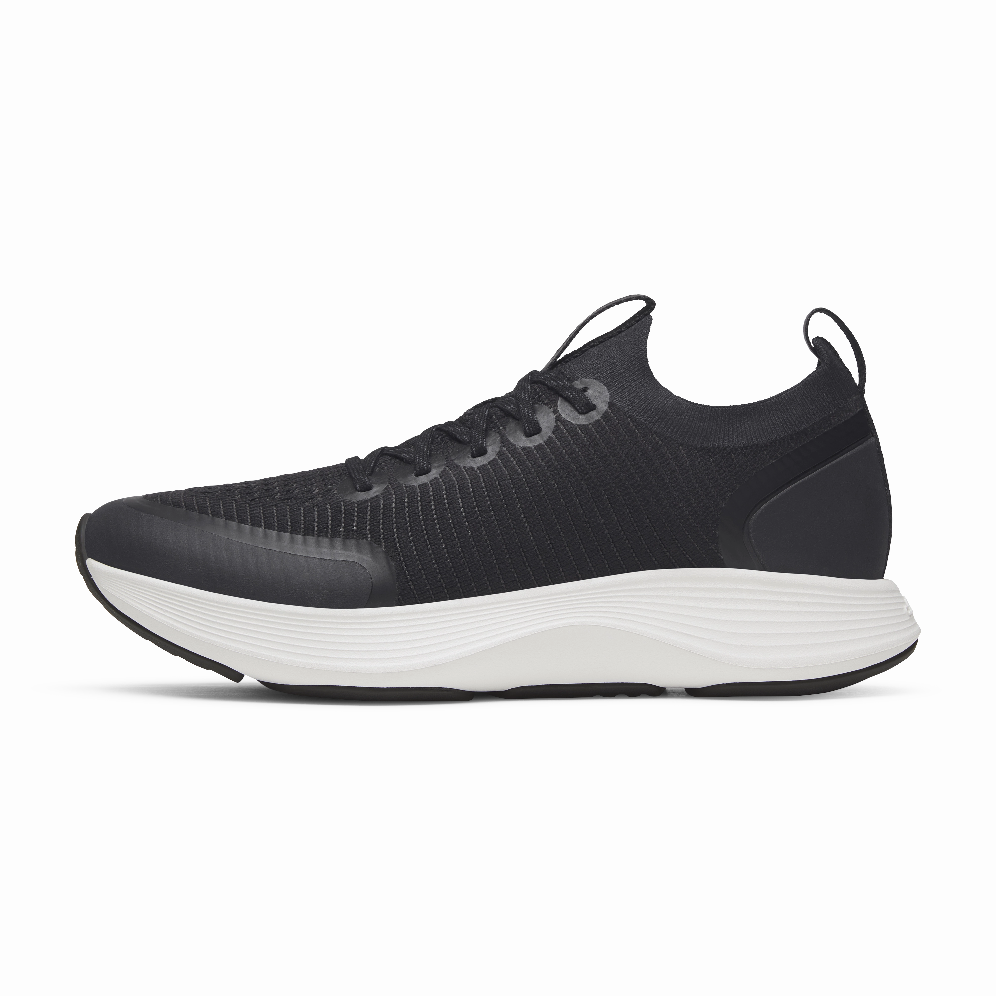 Lateral Stability Guide Stretchable Upper Men's Strider - Natural Black (Blizzard Sole)