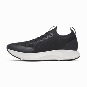 Lateral Stability Guide Stretchable Upper Men's Strider - Natural Black (Blizzard Sole)