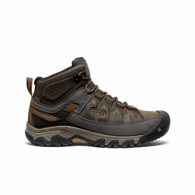 Men's Targhee III Waterproof Mid Wide  |  Black Olive/Golden Brown Anti Odor Outdoor Explorer