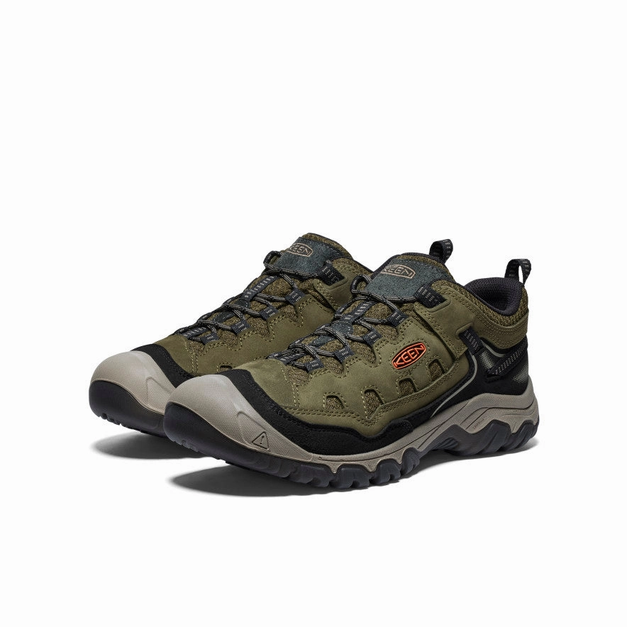 Men's Targhee IV Vented Hiking Shoe  |  Dark Olive/Gold Flame Casual Comfort