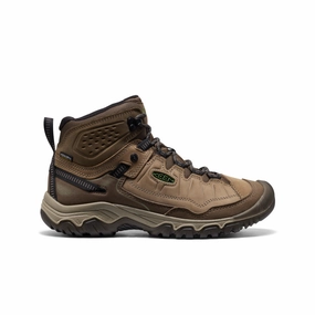 Men's Targhee IV Waterproof Hiking Boot  |  Brindle/Canteen Ventilated Footbed Tough Build