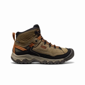 Men's Targhee IV Waterproof Hiking Boot  |  Sea Turtle/Roasted Pecan Premium Protection Zip Up Style